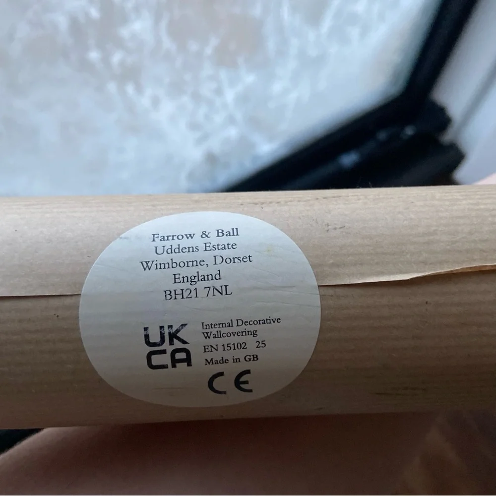 NEW Farrow & Ball Ringwold 1614 Wallpaper (1 roll)